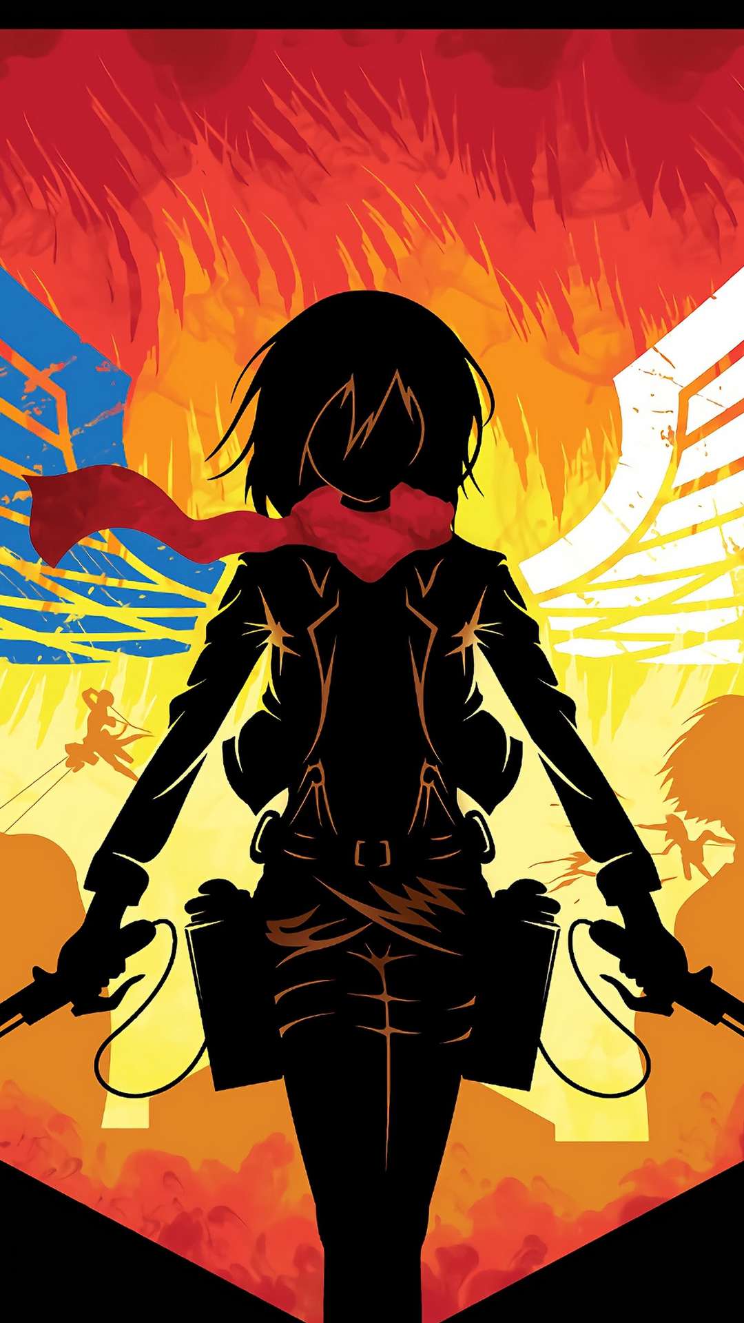 Wallpaper Mikasa Attack On Titan